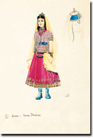 Costume dessiné pour « Gihad »