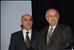 Prof. Hassan Nadir, President of the University of Alexandria, and Dr. Ismail Serageldin, Director of Bibliotheca Alexandrina.