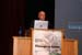 M.S Swaminthan, UNESCO Cousteau Chair in Ecotechnology, giving his presentation in Plenary Session 3