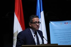 M. Khaled El Anani, Ministre égyptien des Antiquités