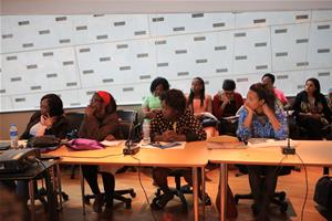Visite des journalistes et des représentantes des médias africaines