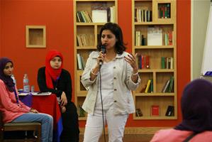 Mot d'acceuil aux étudiants par Dr Marwa El Sahn