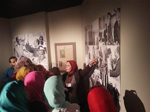 Visites guidées :  Visite générale, Musée des Manuscrits, Musée Sadate et Musée des Antiquités