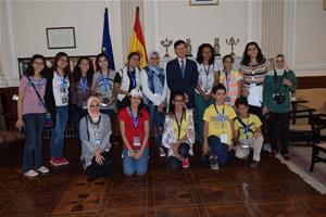  Groupe de participants au Consulat général  d’Espagne