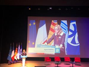  Mot de M<sup>me</sup> Agnès Rampal, Présidente de la commission Euro méditerranée