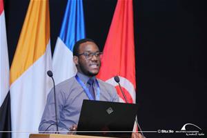 L'intervention de M. Manassé Eliantus Michel, Étudiant en Management de projets, Université Senghor à Alexandrie et Analyste de données au Programme Alimentaire Mondial des Nations Unies