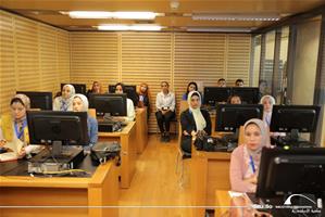 Séance d’apprentissage des différents moyens de l’accès aux ressources électroniques de la Bibliotheca Alexandrina