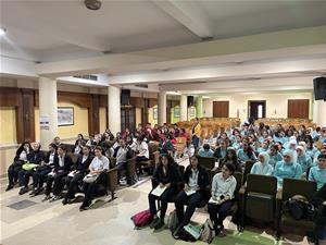 Les participants de la 2<sup>e</sup> journée à l’École Saint Vincent de Paul El Helmiah au Caire