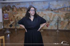  M<sup>me</sup> Mariam El Kordy, l'animatrice de l'atelier de théâtre « Le jeune comédien »