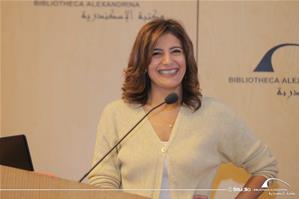  Mme Samah Shehata, l'adjointe de l'Attaché de Coopération pour le français à Institut français d'Egypte