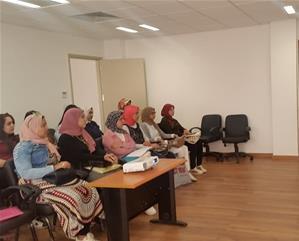 Le public du colloque à l'Ambassade de Savoir de l'Université de Port Said