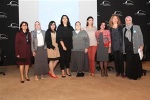 Photo de groupe des participants de La Journée Internationale de la Femme et de la Journée Mondiale de l’Eau 