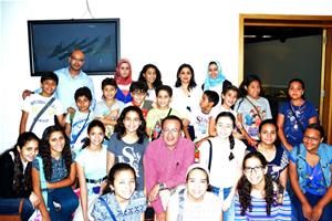 Photo de groupe de participant de l’atelier avec Dr. Wadid Shokri