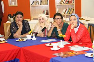 Les participants de la deuxième rencontre des établissements scolaires et universitaires francophones d’Alexandrie 