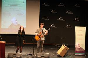 Concert musical par Soraya Ksontini accompagnée par le guitariste Fabio pinto