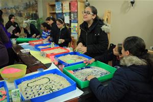 Les participants de l'atelier