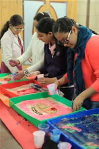 Les participants de l'atelier