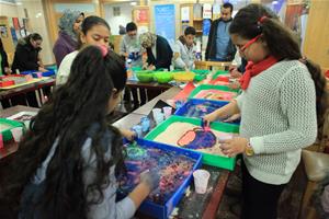 Les participants de l'atelier