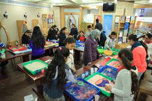 Les participants de l'atelier