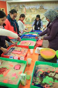 Les participants de l'atelier