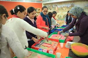 Les participants de l'atelier