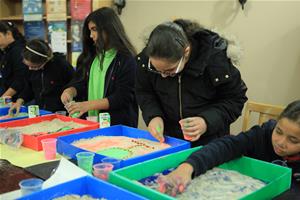 Les participants de l'atelier