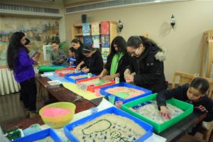 Les participants de l'atelier