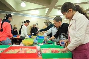 Les participants de l'atelier