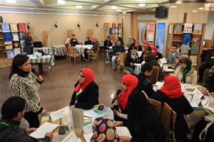 Mot d’accueil aux étudiants par Dr. Marwa El Sahn