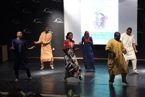 Danse sénégalaise, animée par les étudiants de l’Université Senghor d’Alexandrie
