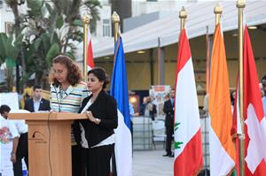 Mots d’accueil : Dr Marwa El Sahn, directrice du CAF et Dr Shaymaa El Sherif