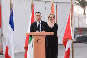 M. Nabil Hajlaoui, le consul général de France à Alexandrie avec son épouse