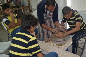 Atelier de poterie 