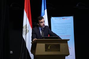 M. Mohamed Bouabdallah, Conseiller de coopération et d’action culturelle et Directeur de l’Institut Français d’Égypte
