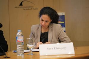 Dr Sara Elsingaby, Maître de conférences,  Département de Langue  et de Littérature Françaises, Faculté de Pédagogie, Université d’Alexandrie