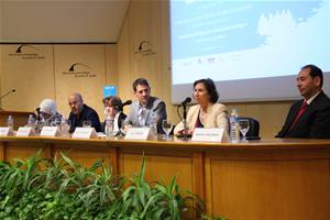 Les intervenants de la 3ème table ronde « Migrants et Méditerranée »