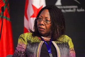 S.E. Mme Jeanne Adjoua Peuhmond, Ex-Ministre, Conseillère spéciale du Président de la République de Côte d’Ivoire pour les questions du genre
