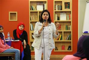 Mot d'acceuil aux étudiants par Dr Marwa El Sahn