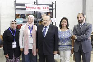 La visite de Dr Moustafa El-Fekky, Directeur de la Bibliotheca Alexandrina