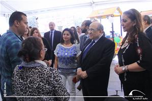  La visite de Dr Moustafa El-Fekky, Directeur de la Bibliotheca Alexandrina