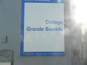  Au collège Grande Bastide pour un échange autour du thème d’ouverture culturelle de l’établissement et des élèves
