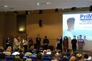 Le débat des lycéens à la bibliothèque de l'Alcazar le 2<sup>e</sup> jour