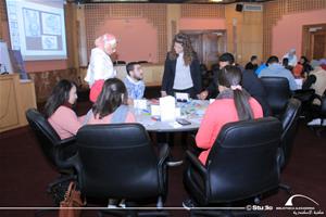 Les participants de l'atelier