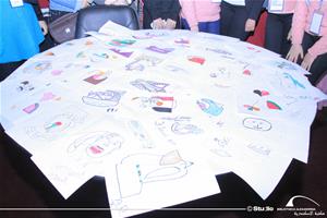 Les participants de l'atelier