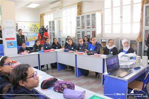  Les participants de l'atelier&nbsp;: Deuxi&egrave;me groupe &agrave; l&rsquo;&eacute;cole Girard