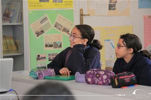  Les participants de l'atelier&nbsp;: Deuxi&egrave;me groupe &agrave; l&rsquo;&eacute;cole Girard