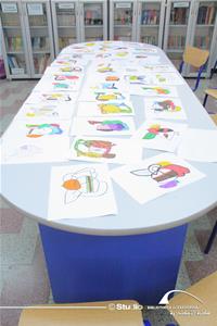 Le gribouillage des participants