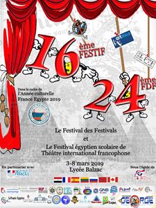 Festival Egyptien Scolaire de Théâtre International Francophone