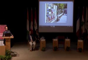L'intervention de M. Sami Creta, Responsable de la programmation culturelle au Centre Culturel Jésuite à Alexandrie