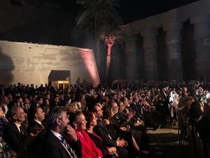 Lors de la c&eacute;r&eacute;monie d'inauguration